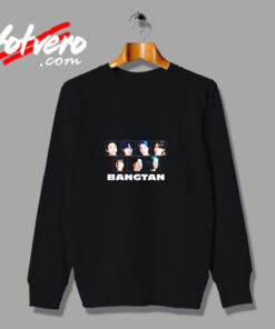 Bts Group Member Urban Sweatshirt