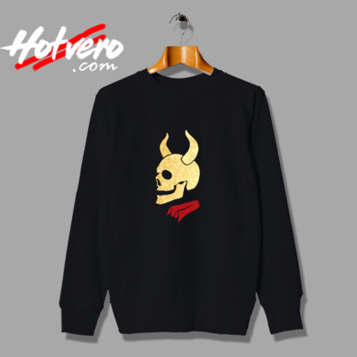 Buffy The Vampire Inspired Devil Skull Classic Urban Sweatshirt