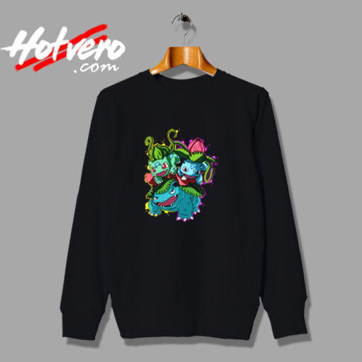 Bulbasaur Evolution Pokemon Urban Sweatshirt