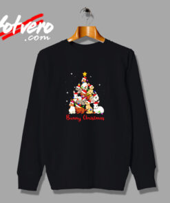 Bunny Christmas Cute Bunny Xmas Urban Sweatshirt