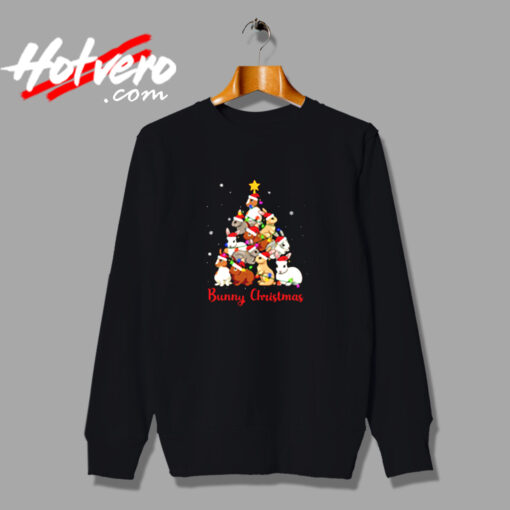 Bunny Christmas Cute Bunny Xmas Urban Sweatshirt