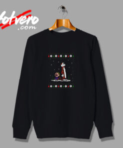 Calvin And Hobbes Mery Christmas Urban Sweatshirt