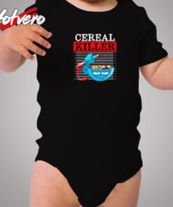 Cereal Killer Cozy Baby Onesies