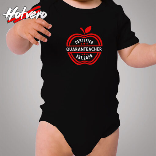 Certified Quaranteacher 2020 Cozy Baby Onesies