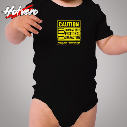 Character Caution Cozy Baby Onesies