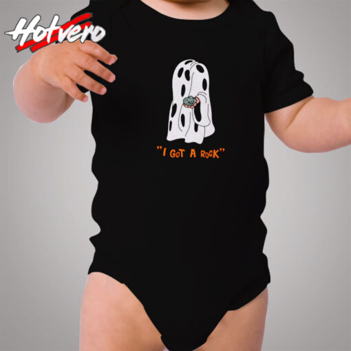 Charlie Brown I Got A Rock Funny Comic Cozy Baby Onesies