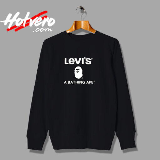 Cheap A Bathing Ape X Levis Urban Sweatshirt