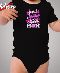 Cheer Mom Cozy Baby Onesies