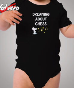 Chess Lover Sleeping Pjs Cozy Baby Onesies