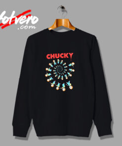 Child’s Play Spiral Of Scary Chucky Halloween Urban Sweatshirt