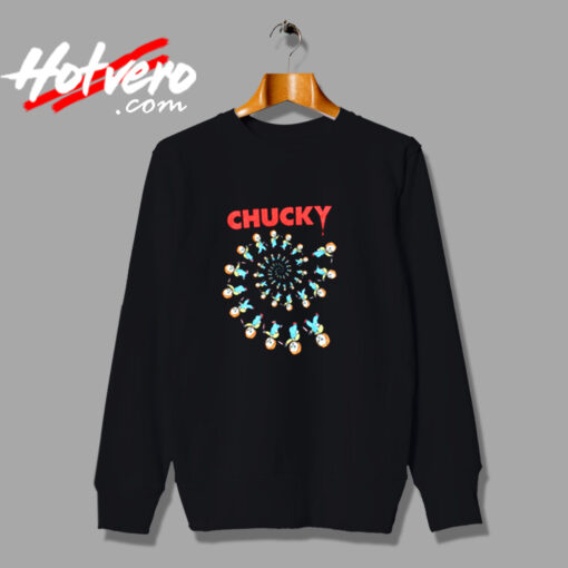 Child’s Play Spiral Of Scary Chucky Halloween Urban Sweatshirt