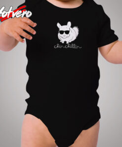 Chinchillin Swag Funny Parody Cozy Baby Onesies