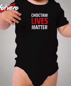 Choctaw Lives Matter Cozy Baby Onesies