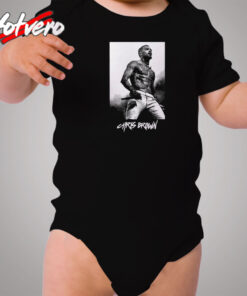 Chris Brown Graphic Cozy Baby Onesies