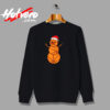 Christmas Basketball Snowman Urban Sweatshirt