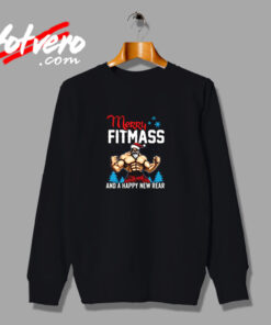 Christmas Happy New Year Parody Fitness Urban Sweatshirt