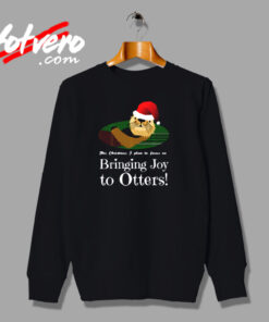 Christmas Otter Urban Sweatshirt