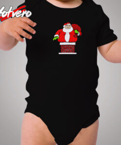 Christmas Santa Cozy Baby Onesies