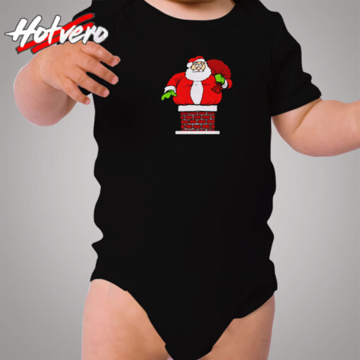 Christmas Santa Cozy Baby Onesies