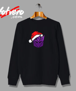 Christmas Santa Transformers Decepticon Urban Sweatshirt