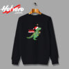 Christmas Tree T Rex Funny Parody Urban Sweatshirt