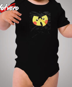 Chu Tang Pikachu X Wu Tang Clan Cozy Baby Onesies