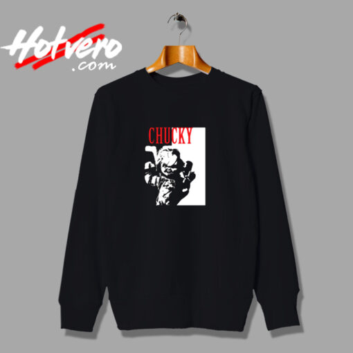 Chucky Doll Horror Movie Scary Urban Sweatshirt