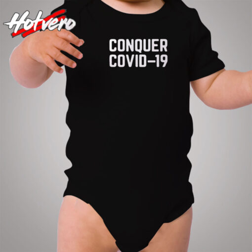 Conquer Covid 19 Cozy Baby Onesies