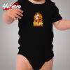 Cool Bape Ape Head Flame Cozy Baby Onesies