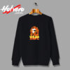 Cool Bape Ape Head Flame Urban Sweatshirt