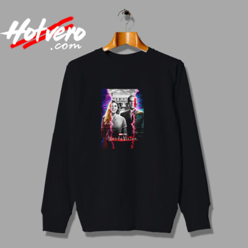 Cool Marvel Wandavision Teaser Poster Urban Sweatshirt