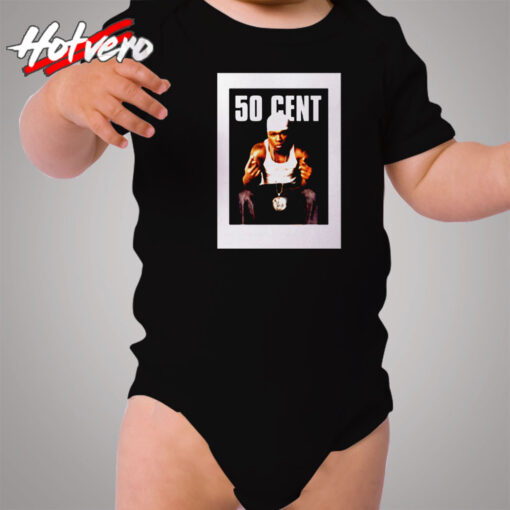 Cool Vintage 50 Cent Album Cozy Baby Onesies