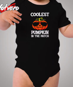 Coolest Pumpkin In The Patch Cozy Baby Onesies