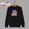 Coraline Buttons Urban Sweatshirt