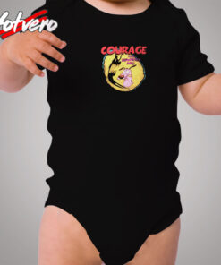 Courage The Cowardly Dog Cartoon Network Cozy Baby Onesies