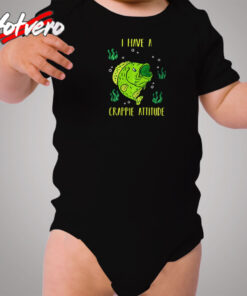 Crappie Fishing Cozy Baby Onesies