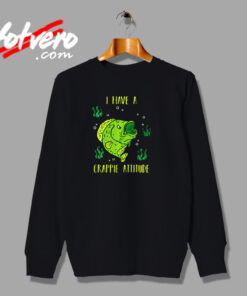 Crappie Fishing Urban Sweatshirt