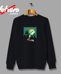 Creepy Zombies Scary Halloween Urban Sweatshirt