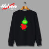 Cute Baby Grinch Love Heart Christmas Urban Sweatshirt