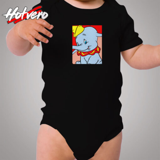 Cute Disney Dumbo Portrait Cozy Baby Onesies