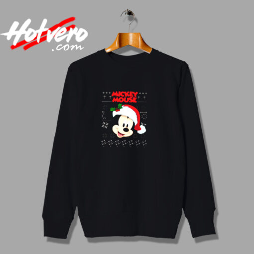 Cute Mickey Mouse Santa Christmas Urban Sweatshirt