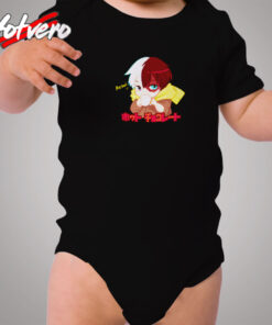 Cute Shoto Todoroki My Hero Academia Cozy Baby Onesies