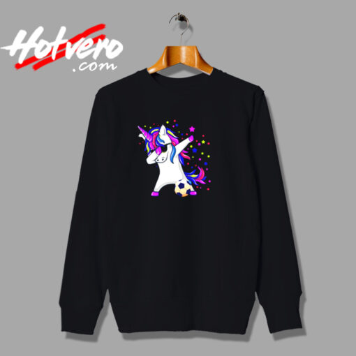 Dabbing Unicorn Soccer Urban Sweatshirt