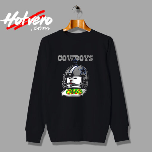 Dallas Cowboys Beverly Hills Cat Meme Urban Sweatshirt