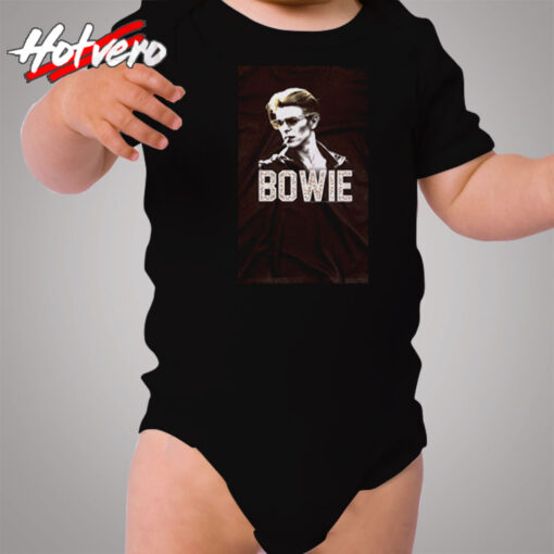 David Bowie The Man Photo Leopard Cozy Baby Onesies