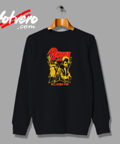 David Bowie – 1972 World Tour Urban Sweatshirt