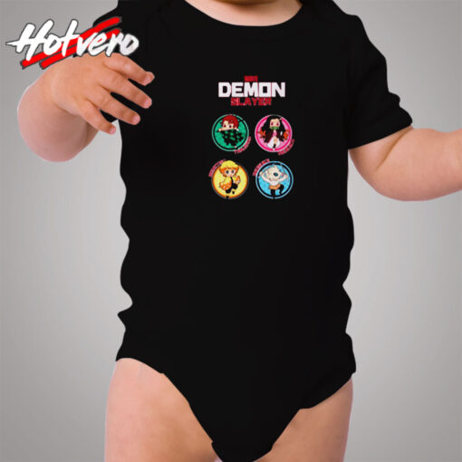 Demon Slayer Kimetsu No Yaiba All Characters Cozy Baby Onesies