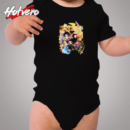 Demon Slayer Manga Anime Characters Cozy Baby Onesies