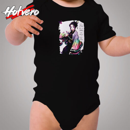 Demon Slayer Supernatural Anime Character Shinobu Kocho Cozy Baby Onesies