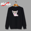 Dia De Los Muertos Sugar Skull Corgi Urban Sweatshirt